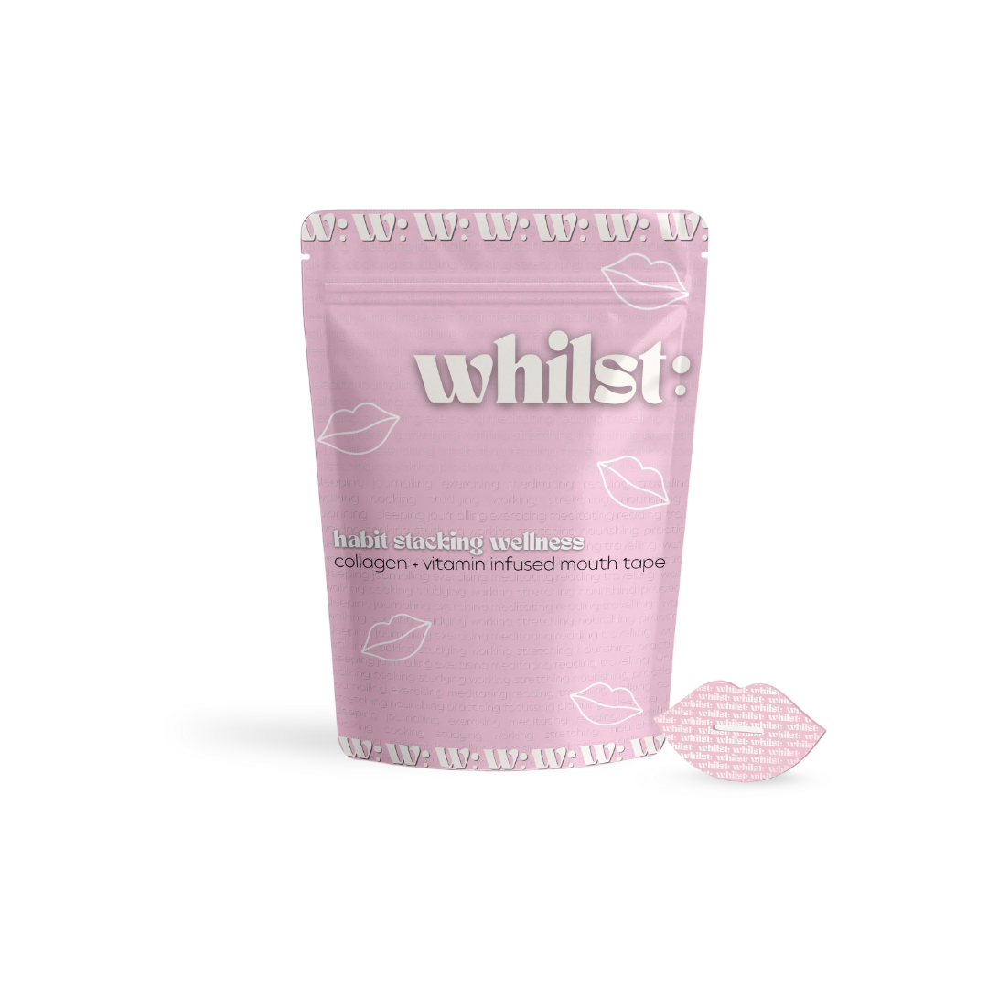 collagen + vitamin infused mouth tape